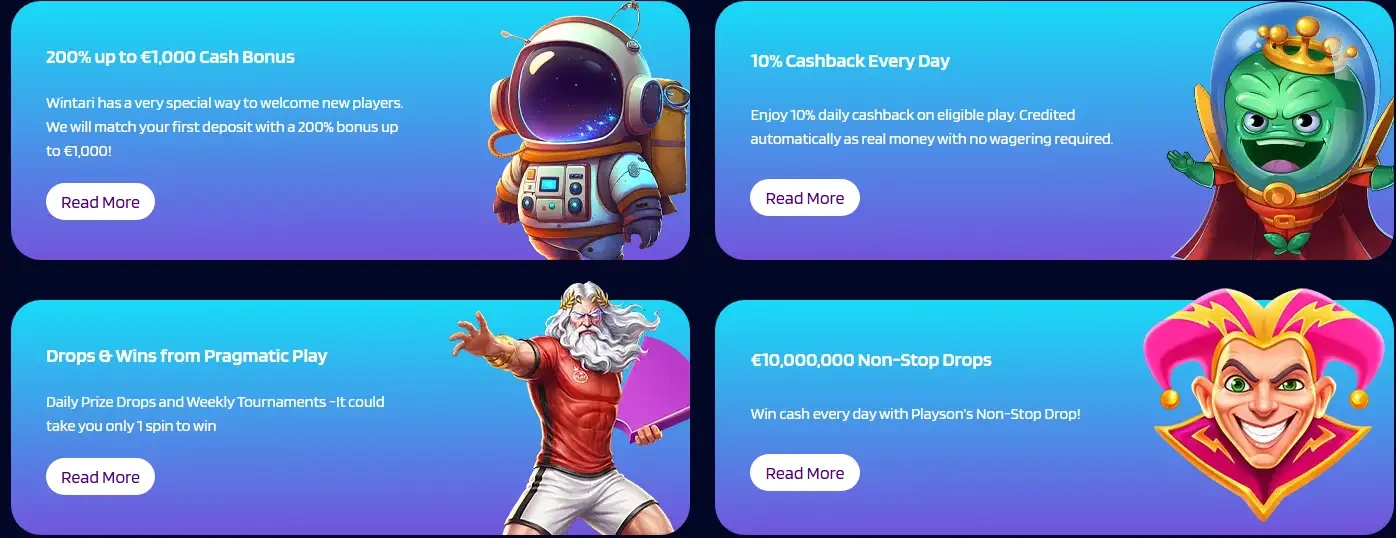 Welkomstbonus en Bonus Code